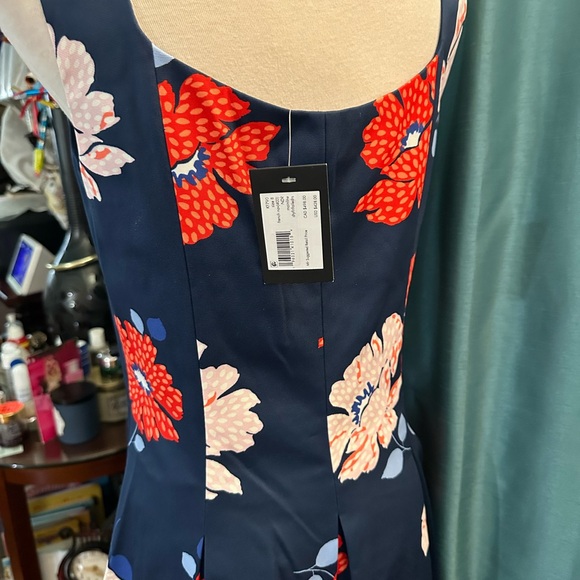 Kate Spade NWT Floral Sleeveless Dress - Picture 9 of 10